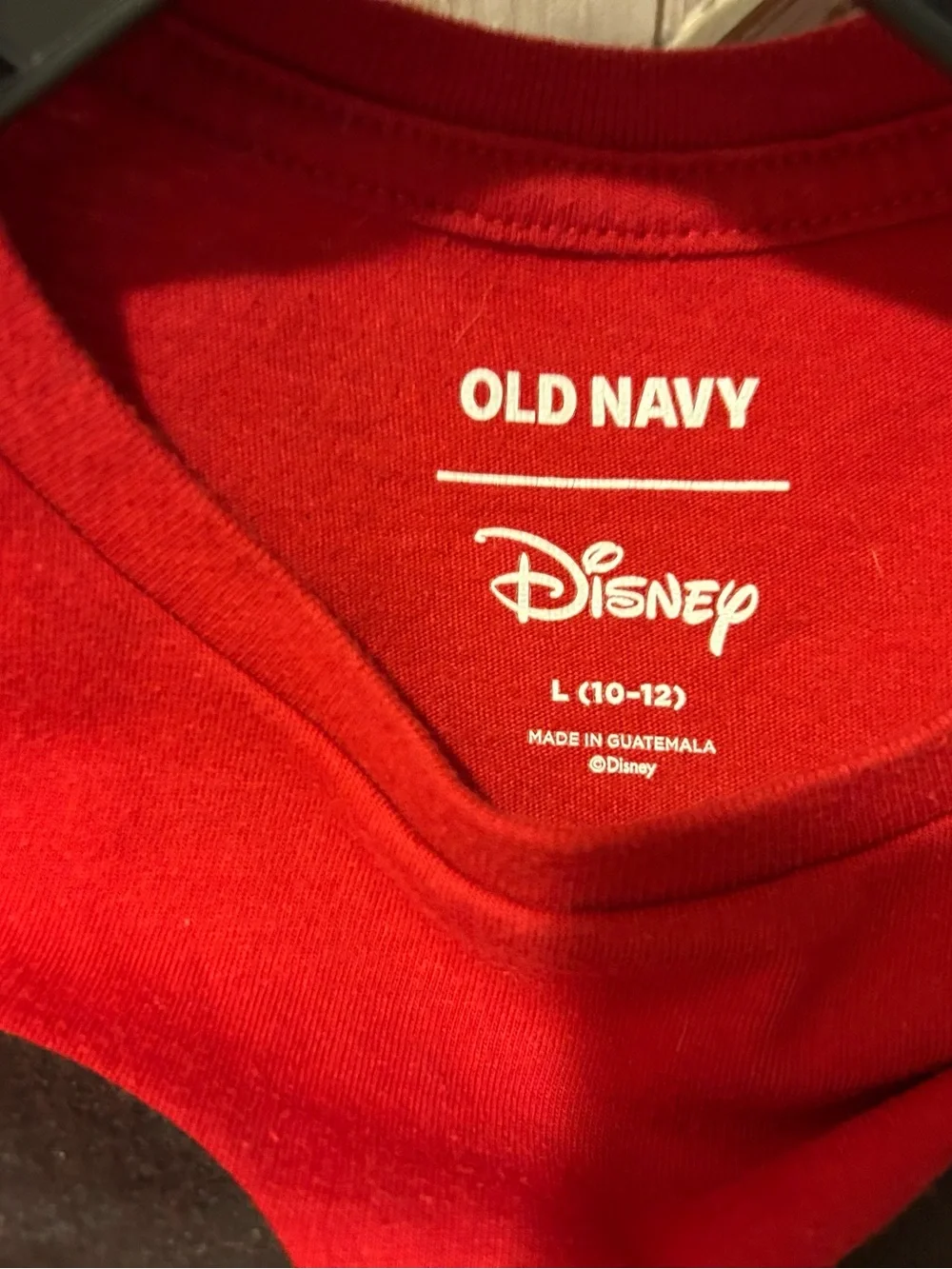 Old Navy Disney Unisex Mickey Mouse Patriotic T-Shirt  Youth Size large 10-12